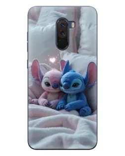 Чохол для Xiaomi POCO F1 з картинкою «Плюшеві Стіч Ангел»