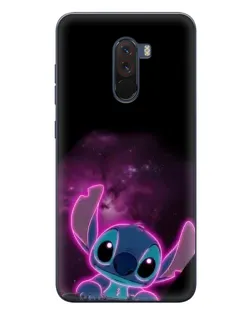 Чохол для Xiaomi POCO F1 з картинкою «Неоновий Stitch»