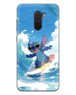 Чохол для Xiaomi POCO F1 з картинкою «Стіч на хвилі»