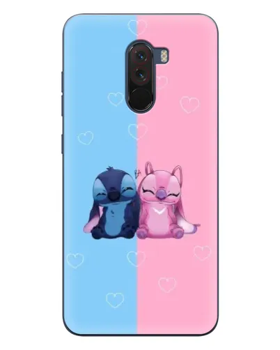 Чохол для Xiaomi POCO F1 з картинкою «Stitch та Angel Love» Чохол для Xiaomi POCO F1 з картинкою «Stitch та Angel Love»