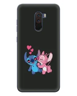 Чохол для Xiaomi POCO F1 з картинкою «Анжел цілує Стіча»