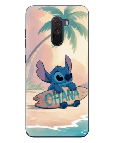 Чохол для Xiaomi POCO F1 з картинкою «Стіч на серфі» Чохол для Xiaomi POCO F1 з картинкою «Стіч на серфі»