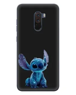 Чохол для Xiaomi POCO F1 з картинкою «Стіч на чорному»