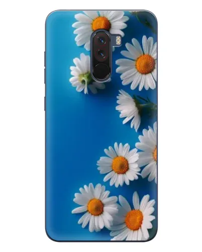 Чехол для Xiaomi POCO F1 с картинкой «Белоснежные маргаритки»