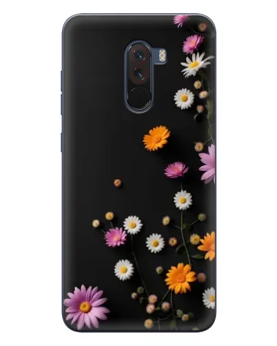 Чехол для Xiaomi POCO F1 с картинкой «Цветочная композиция»
