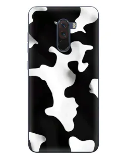 Чехол для Xiaomi POCO F1 с картинкой «Черно-белое пятно»