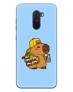 Чехол для Xiaomi POCO F1 с картинкой «Капибара на скейте» Чехол для Xiaomi POCO F1 с картинкой «Капибара на скейте»