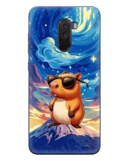 Чехол для Xiaomi POCO F1 с картинкой «Капибара Ван Гога» Чехол для Xiaomi POCO F1 с картинкой «Капибара Ван Гога»