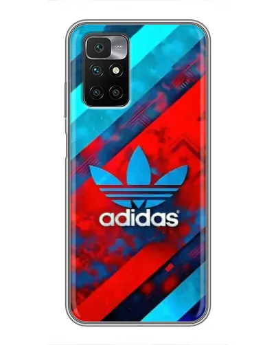 Чехол для Xiaomi Redmi 10 с картинкой «Абстракция Adidas»
