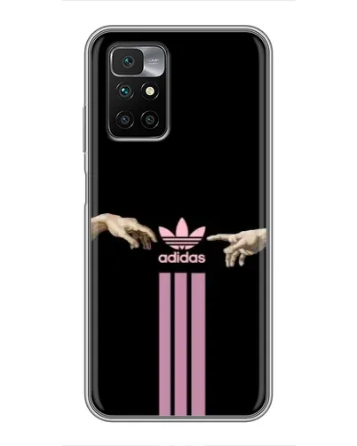 Чехол для Xiaomi Redmi 10 с картинкой «Adidas Hands»