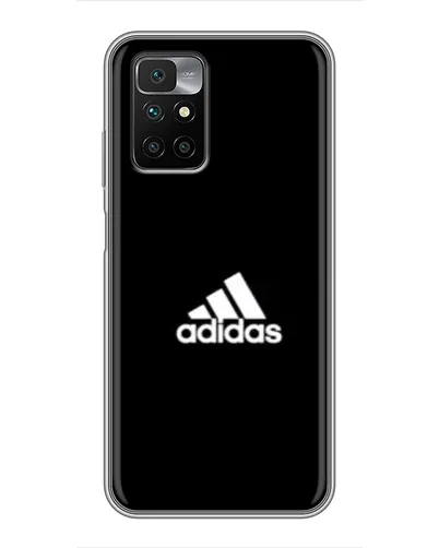 Чехол для Xiaomi Redmi 10 с картинкой «Adidas Red Style»