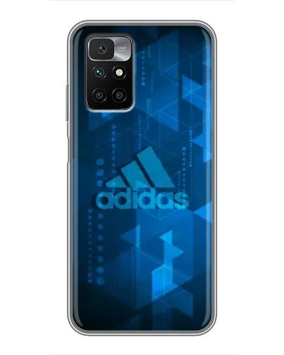 Чехол для Xiaomi Redmi 10 с картинкой «Adidas Sport Art»