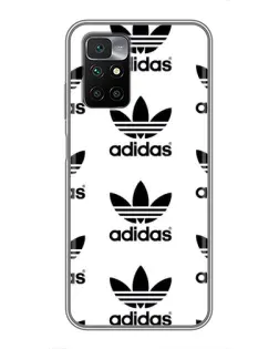 Чехол для Xiaomi Redmi 10 с картинкой «Adidas Pattern»