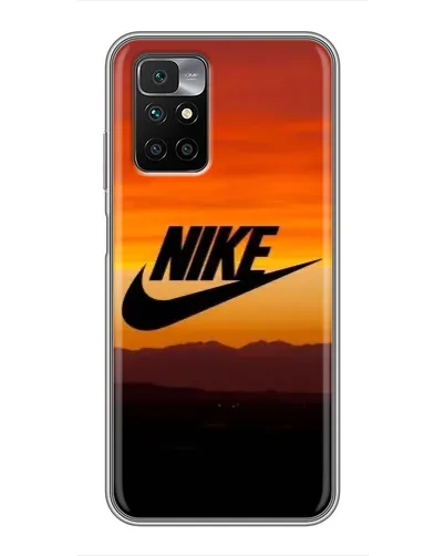 Чехол для Xiaomi Redmi 10 с картинкой «Nike — вечерний горизонт»