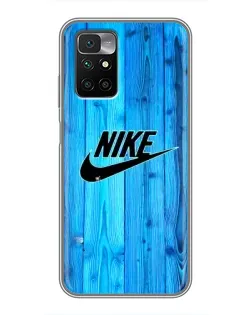Чехол для Xiaomi Redmi 10 с картинкой «Голубое дерево Nike»