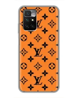 Чехол для Xiaomi Redmi 10 с картинкой «Оранжевый стиль LV»