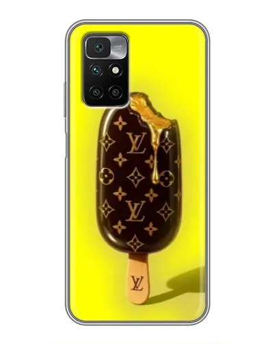 Чехол для Xiaomi Redmi 10 с картинкой «Мороженое от LV»