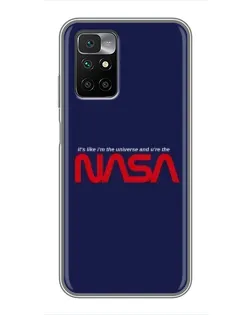 Чехол для Xiaomi Redmi 10 с картинкой «NASA — глубокий космос»