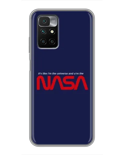 Чехол для Xiaomi Redmi 10 с картинкой «NASA — глубокий космос»