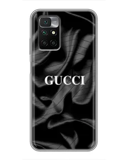 Чехол для Xiaomi Redmi 10 с картинкой «Gucci — шелковые волны»