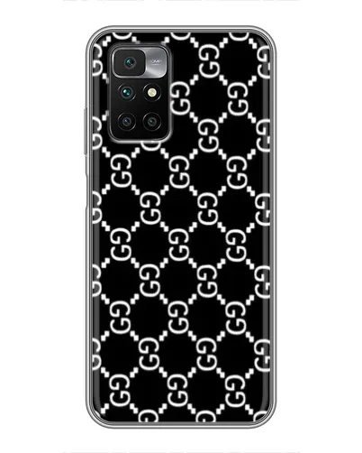 Чехол для Xiaomi Redmi 10 с картинкой «Gucci — сетчатый паттерн»