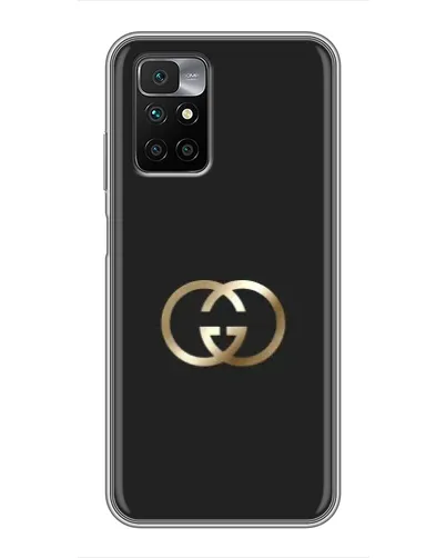 Чехол для Xiaomi Redmi 10 с картинкой «Минимализм Gucci»