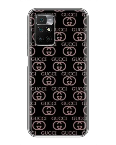 Чехол для Xiaomi Redmi 10 с картинкой «Классическая монограмма Gucci»