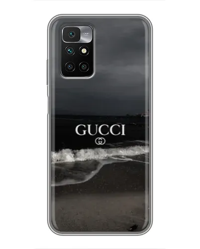 Чехол для Xiaomi Redmi 10 с картинкой «Gucci — морской прибой»