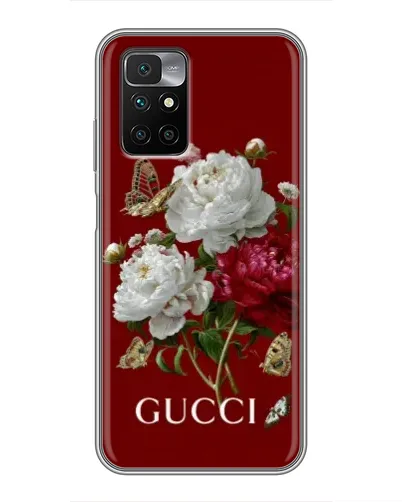 Чехол для Xiaomi Redmi 10 с картинкой «Gucci —  сад»