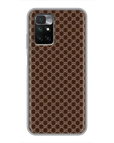 Чехол для Xiaomi Redmi 10 с картинкой «Gucci — шоколадная сетка» Чехол для Xiaomi Redmi 10 с картинкой «Gucci — шоколадная сетка»