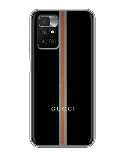 Чехол для Xiaomi Redmi 10 с картинкой «Gucci — строгая линия» Чехол для Xiaomi Redmi 10 с картинкой «Gucci — строгая линия»