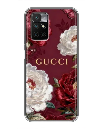 Чехол для Xiaomi Redmi 10 с картинкой «Gucci — бордовые розы» Чехол для Xiaomi Redmi 10 с картинкой «Gucci — бордовые розы»