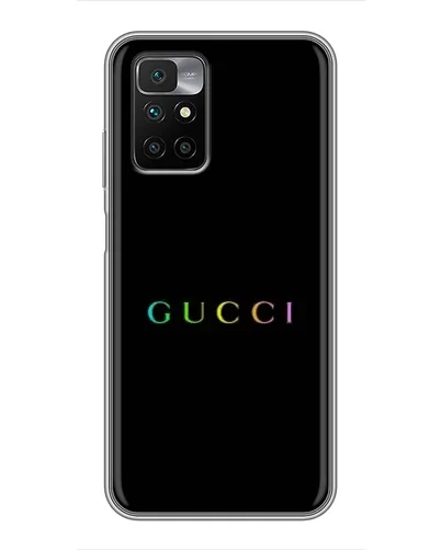 Чехол для Xiaomi Redmi 10 с картинкой «Gucci — неоновый минимализм» Чехол для Xiaomi Redmi 10 с картинкой «Gucci — неоновый минимализм»