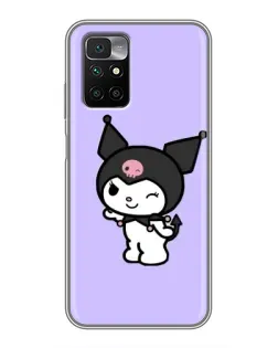 Чехол для Xiaomi Redmi 10 с картинкой «Классическая Kuromi»