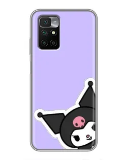 Чехол для Xiaomi Redmi 10 с картинкой «Забавная Kuromi»
