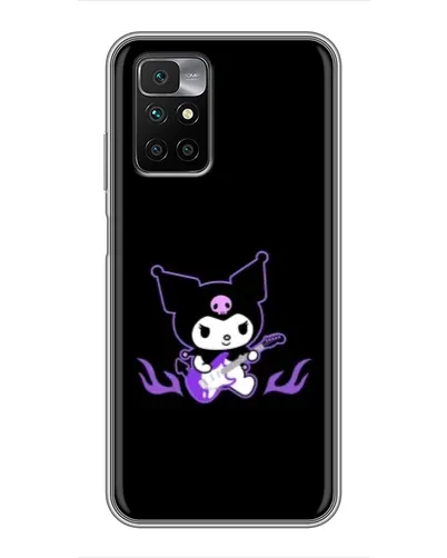 Чехол для Xiaomi Redmi 10 с картинкой «Электрическая Kuromi»