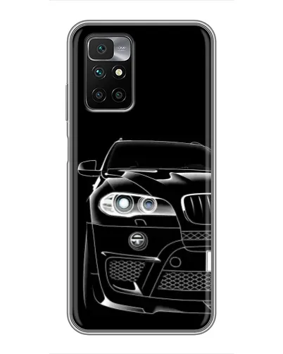 Чехол для Xiaomi Redmi 10 с картинкой «Темный силуэт BMW» Чехол для Xiaomi Redmi 10 с картинкой «Темный силуэт BMW»