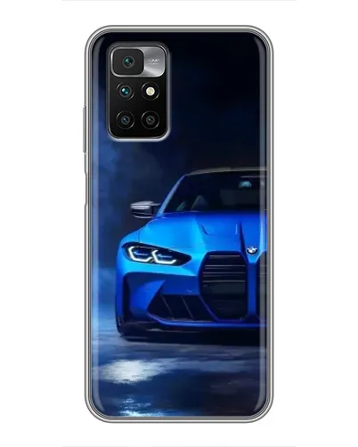 Чехол для Xiaomi Redmi 10 с картинкой «Голубая BMW M4» Чехол для Xiaomi Redmi 10 с картинкой «Голубая BMW M4»