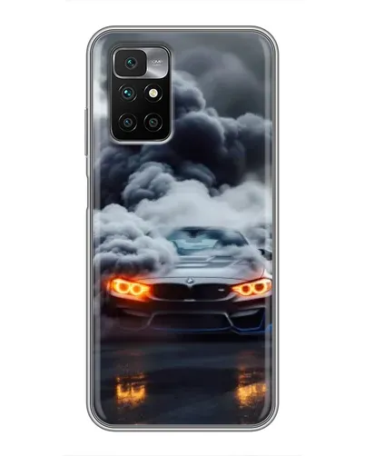 Чехол для Xiaomi Redmi 10 с картинкой «BMW в дыму» Чехол для Xiaomi Redmi 10 с картинкой «BMW в дыму»
