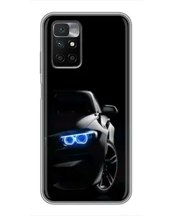 Чохол для Xiaomi Redmi 10 з картинкою «BMW — нічний погляд» Чохол для Xiaomi Redmi 10 з картинкою «BMW — нічний погляд»