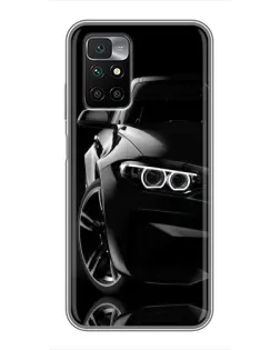 Чохол для Xiaomi Redmi 10 з картинкою «Чорна BMW — профіль» Чохол для Xiaomi Redmi 10 з картинкою «Чорна BMW — профіль»