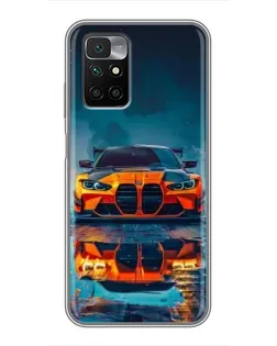 Чохол для Xiaomi Redmi 10 з картинкою «BMW — золота емблема» Чохол для Xiaomi Redmi 10 з картинкою «BMW — золота емблема»