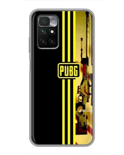 Чехол для Xiaomi Redmi 10 с картинкой «PUBG — камуфляжный шлем»