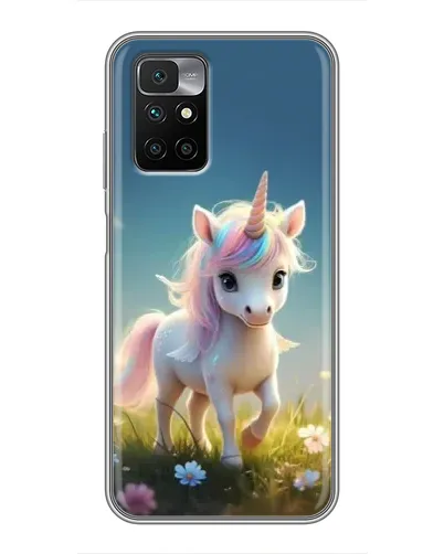 Чехол для Xiaomi Redmi 10 с картинкой «Единорог на поляне» Чехол для Xiaomi Redmi 10 с картинкой «Единорог на поляне»