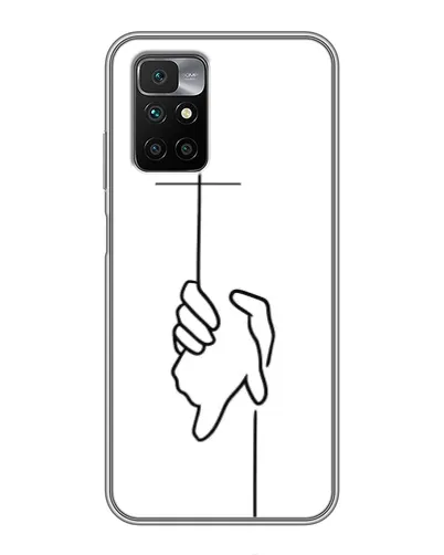 Чехол для Xiaomi Redmi 10 с картинкой «Рука держит» Чехол для Xiaomi Redmi 10 с картинкой «Рука держит»