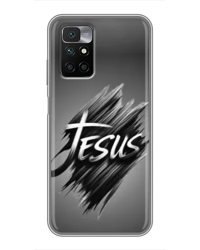 Чехол для Xiaomi Redmi 10 с картинкой «Надпись Jesus Graffiti» Чехол для Xiaomi Redmi 10 с картинкой «Надпись Jesus Graffiti»