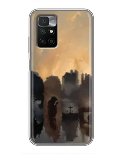Чехол для Xiaomi Redmi 10 с картинкой «Дорога к вере» Чехол для Xiaomi Redmi 10 с картинкой «Дорога к вере»