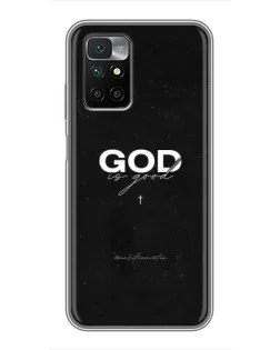 Чехол для Xiaomi Redmi 10 с картинкой «GOD — Бог над всем» Чехол для Xiaomi Redmi 10 с картинкой «GOD — Бог над всем»