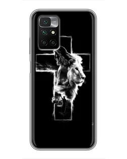 Чехол для Xiaomi Redmi 10 с картинкой «Сияющий крест Jesus» Чехол для Xiaomi Redmi 10 с картинкой «Сияющий крест Jesus»