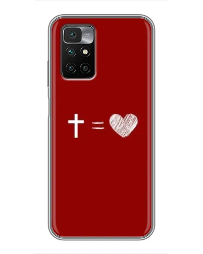 Чехол для Xiaomi Redmi 10 с картинкой «Уравнение любви» Чехол для Xiaomi Redmi 10 с картинкой «Уравнение любви»